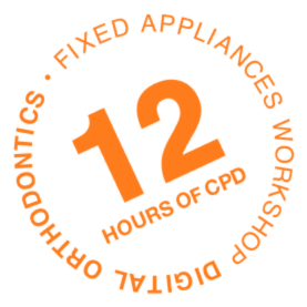 Fixed Appliance Workshop 12 CPD hour stamp